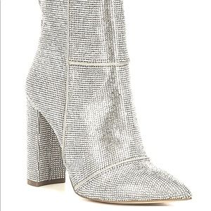 Tristan Rhinestone Booties - Steve Madden
